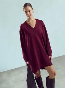 Φόρεμα ασύμμετρο oversized