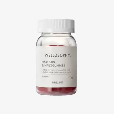 Gummies για Μαλλιά, Επιδερμίδα & Νύχια Wellosophy