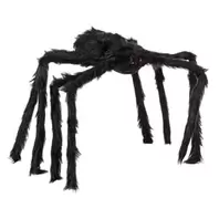 Halloween Αληθοφανής Διακοσμητική Αράχνη Μαύρη 34x18x24cm