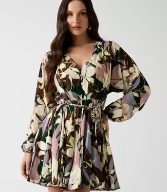 Marciano floral print mini dress