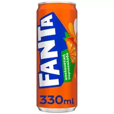 Fanta Πορτοκαλάδα Κόκκινη 330ml