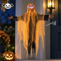 Halloween Φάντασμα με Κίνηση Ήχο & Φως 90cm
