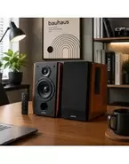 Ηχειο Αυτοενισχ 66W Bt5.0/Rca Καφε Σετ