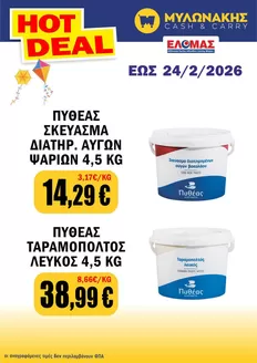 Κατάλογος Μυλωνάκης Cash & Carry | Μυλωνάκης Cash & Carry προσφορές | 2026-02-08T00:00:00.000Z - 2026-02-24T00:00:00.000Z