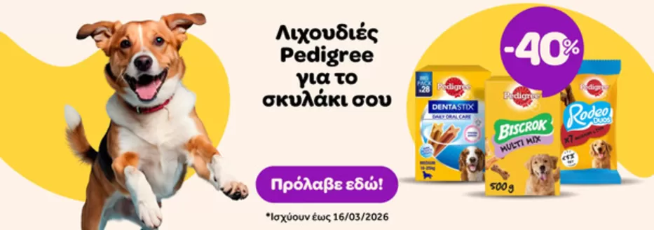 Κατάλογος Pet City σε Θεσσαλονίκη | Pet City προσφορές | 2026-03-04T00:00:00.000Z - 2026-03-16T00:00:00.000Z