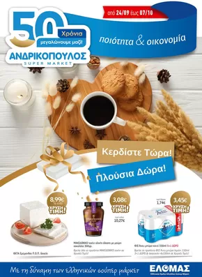 ΑΝΔΡΙΚΟΠΟΥΛΟΣ προσφορές