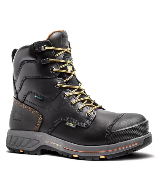 Timberland PRO Men's Endurance HD 8 Inch Composite Toe Composite Plate Internal Met Guard Work Boots
