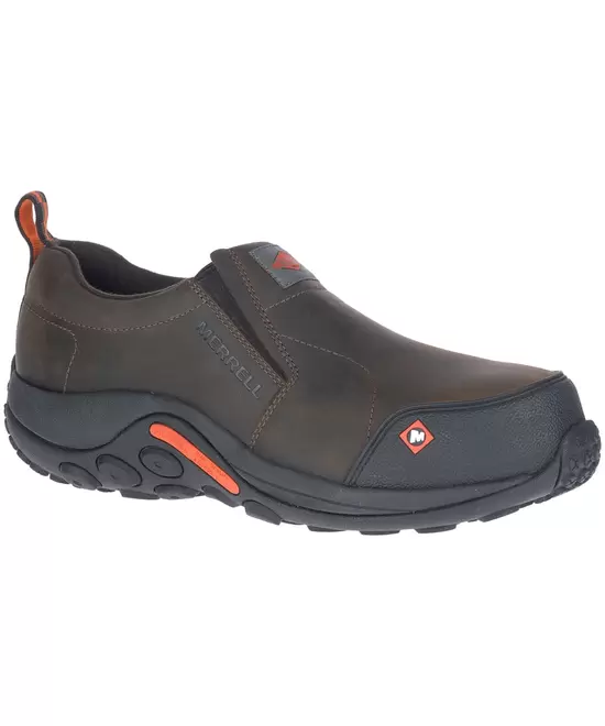 Merrell Work Men's Composite Toe Composite Plate Jungle Moc Wide Fit Safety Shoes