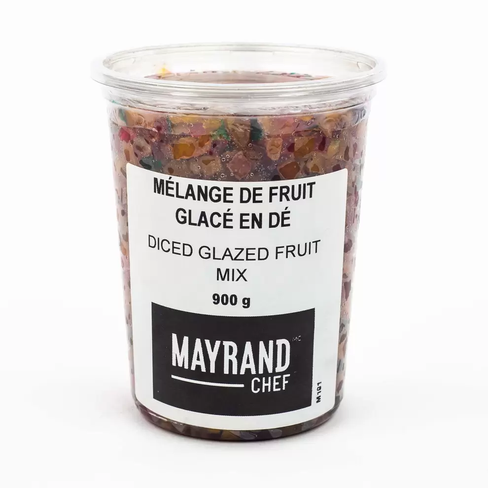 Diced Glazed Fruit Mix 900 g