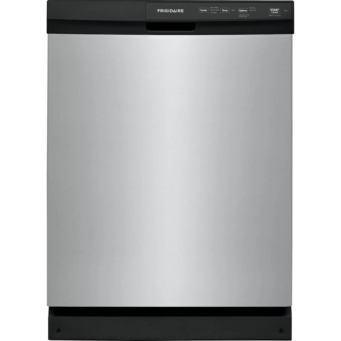 Frigidaire 3 Cycle Dishwasher with Front Controls
