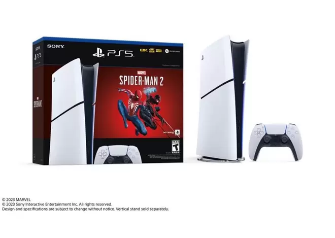 PlayStation 5 Digital Console – Marvel's Spider-Man 2 Bundle (Slim)