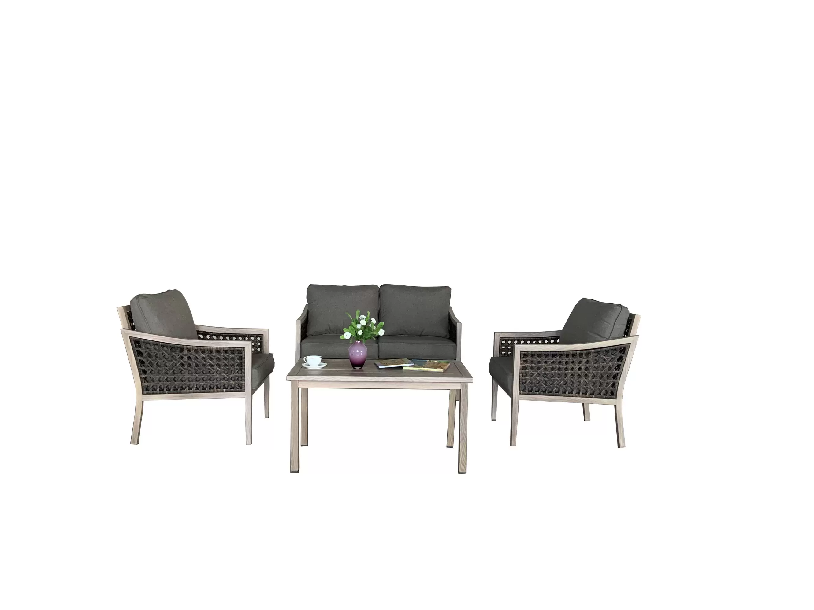 Woodbridge 4pc Conversation Set