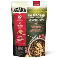 ACANA Beef Recipe Freeze Dried Dog Food, Morsels
