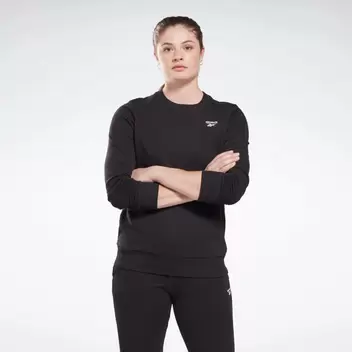 reebok identity small logo sweatshirt