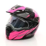 Pro Max PX-Evo Modular Snowmobile Helmet with Electric Lens