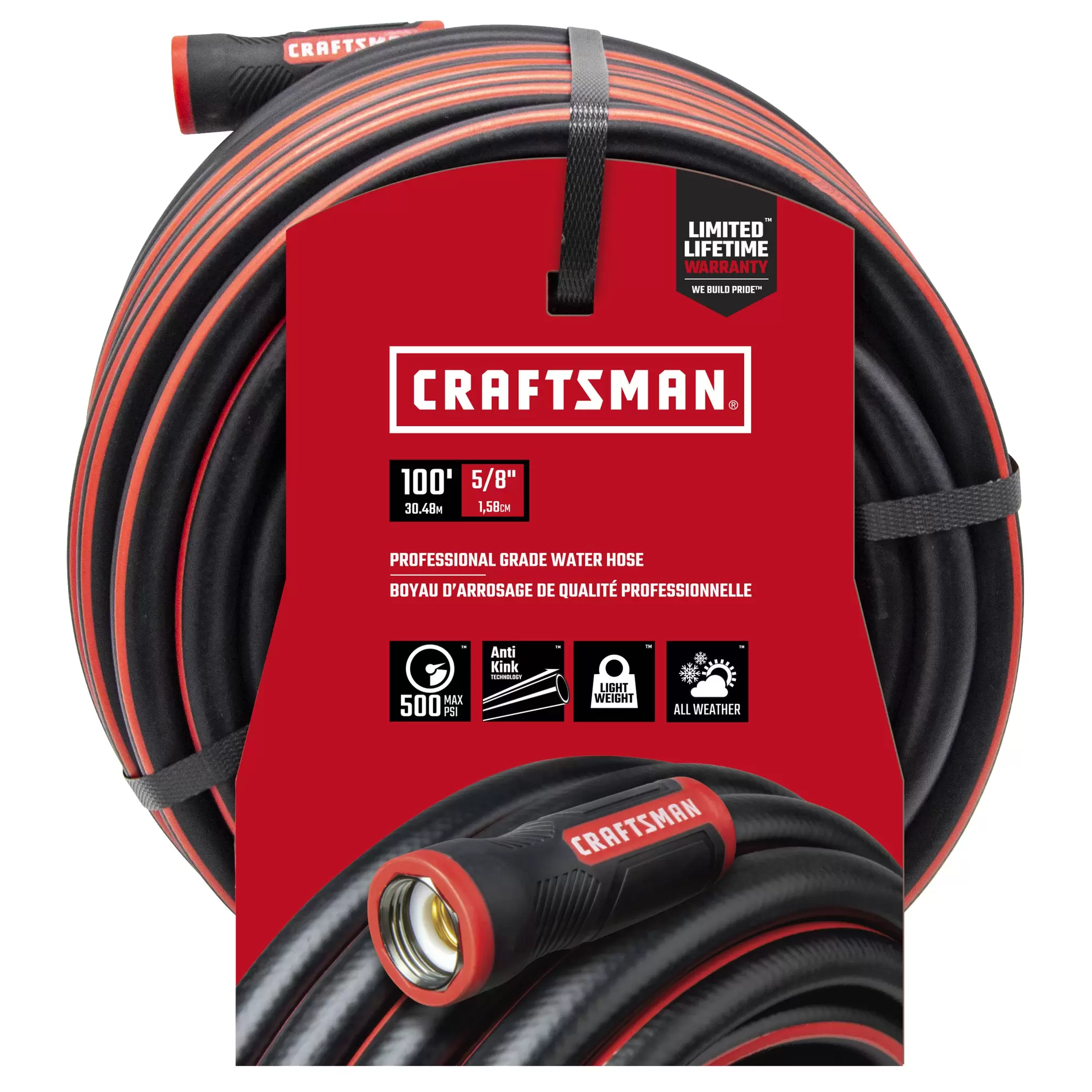 Craftsman Pro 100FT X 5/8 Hose