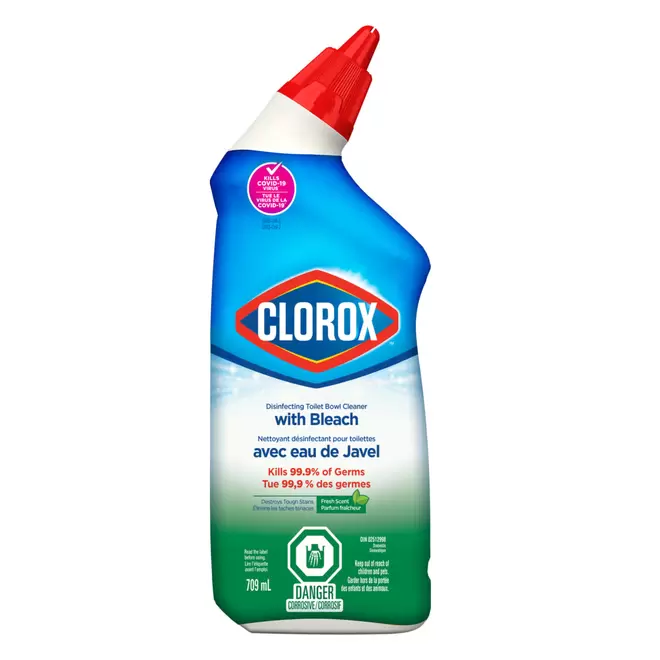 Clorox Disinfecting Toilet Bowl Cleaner, 709 mL (CL01007)