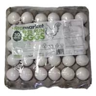 Free Run Large Eggs 30pk