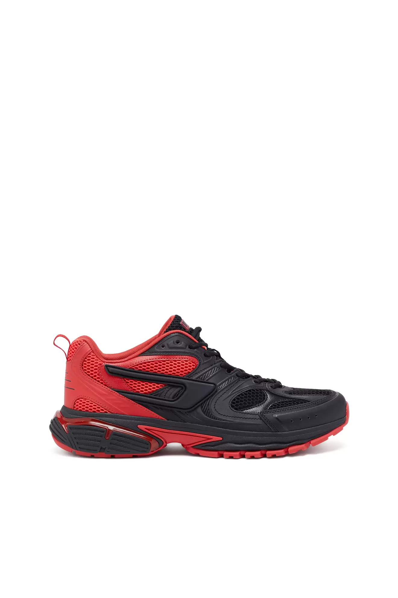 S-Serendipity Pro-X1 - Mesh sneakers with embossed overlays