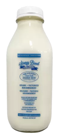 Organic Milk 3.6% Glass 946ml