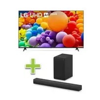 75" LGSmart TV & LG Soundbar