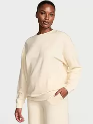 Brushed Modal Fleece Crewneck
