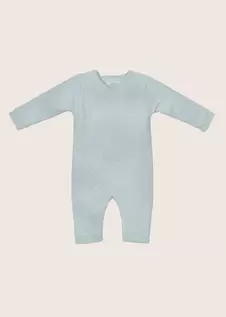 Rise Little Earthling Quilted Wrap Romper - Green