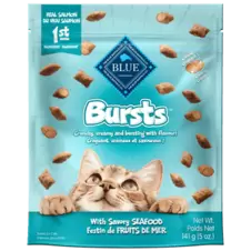 BLUE Bursts Cat Treats; Savory Seafood