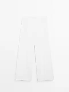 High-waist palazzo trousers - STUDIO