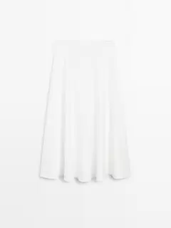 Flowing flounce skirt - STUDIO