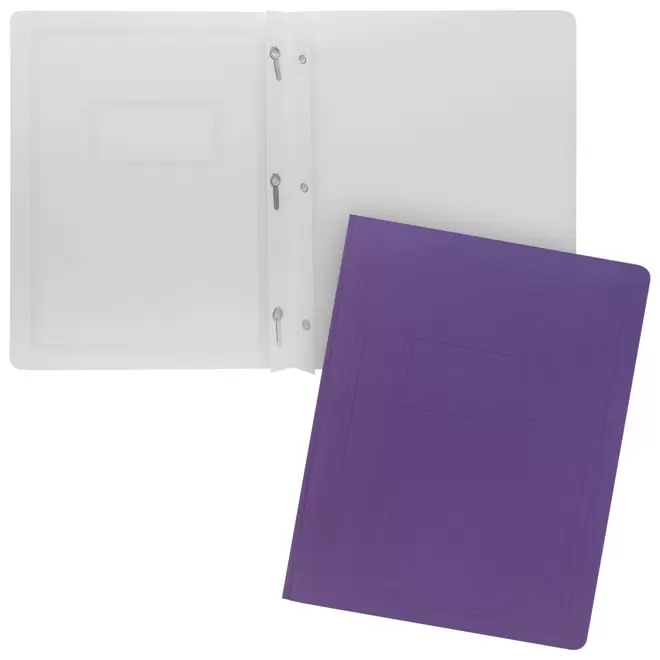 Staples Report Cover - Letter Size - Purple