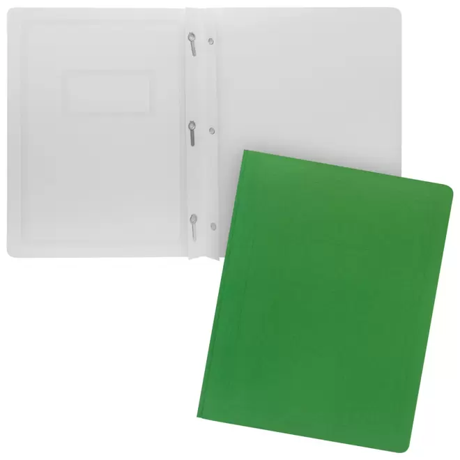 Staples Report Cover - Letter Size - Green