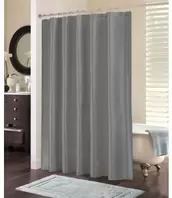LAUREN TAYLOR *WATERPROOF FABRIC SHOWER CURTAIN LINER (MP12)