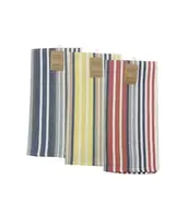 STRIPE JUMBO KITCHEN TOWEL AST 23X32" (MP144)