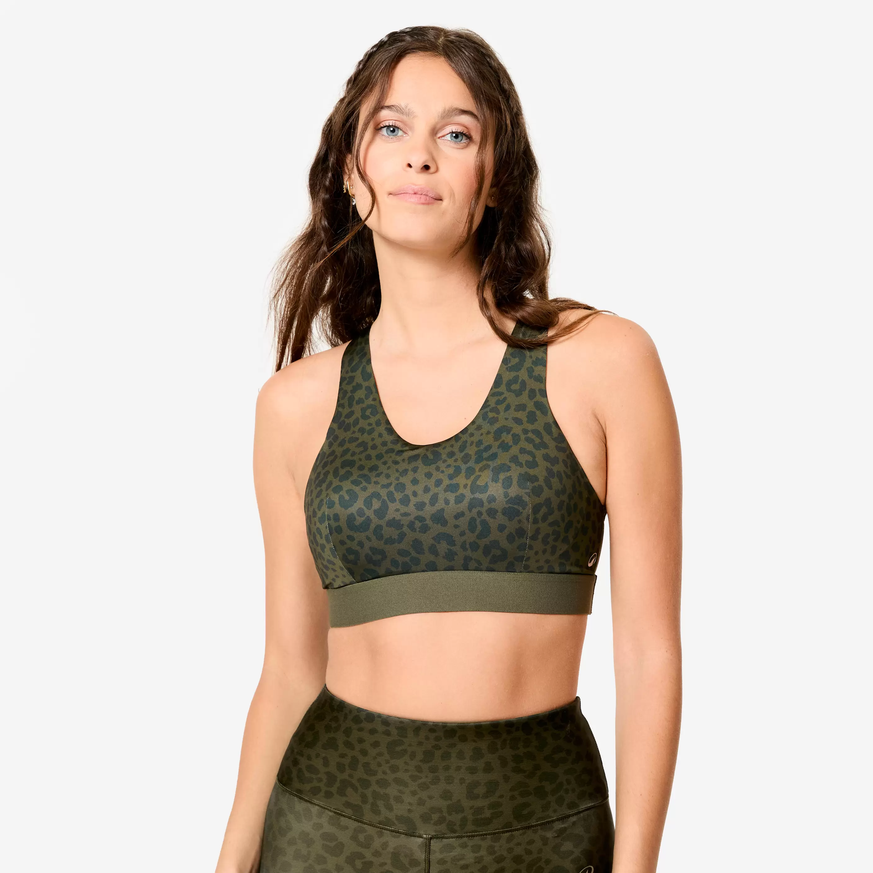 Women's Medium Support Racer Back Sports Bra, 500
