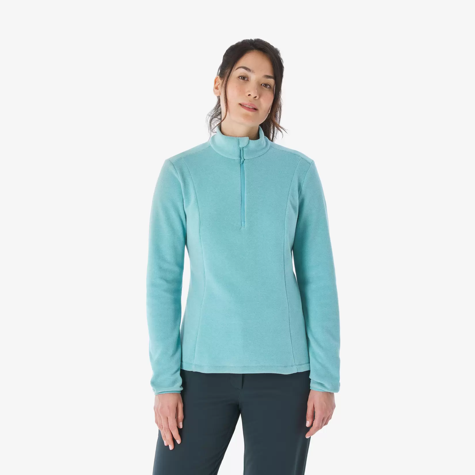 Women’s Mountain Hiking Fleece Sweater, MH 100