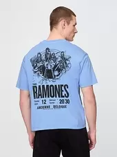 Heavyweight Cropped Nirvana Graphic T-Shirt