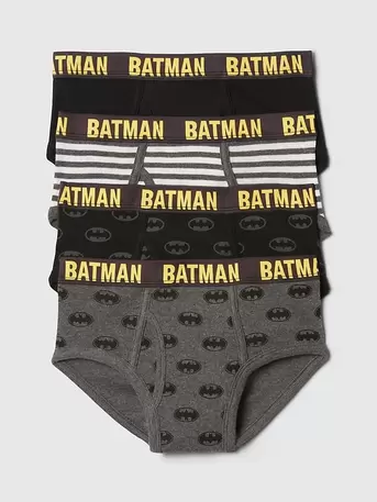 Kids Organic Cotton Solid Briefs (4-Pack)