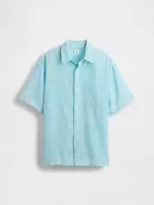 Kids Linen-Cotton Relaxed Shirt
