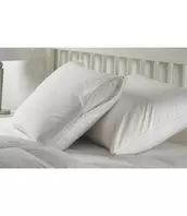 W HOME COTTON 2 PACK PILLOW PROTECTORS WITH ZIPPER (MP24)