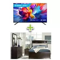 Queen Urban Bed + 50" TV 