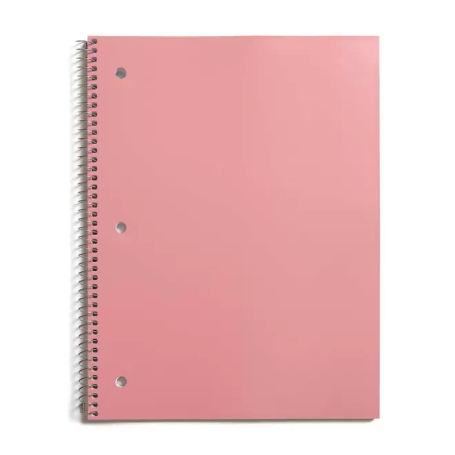 Pep Rally Spiral Notebook - Ruled - 70 Sheets - Pink