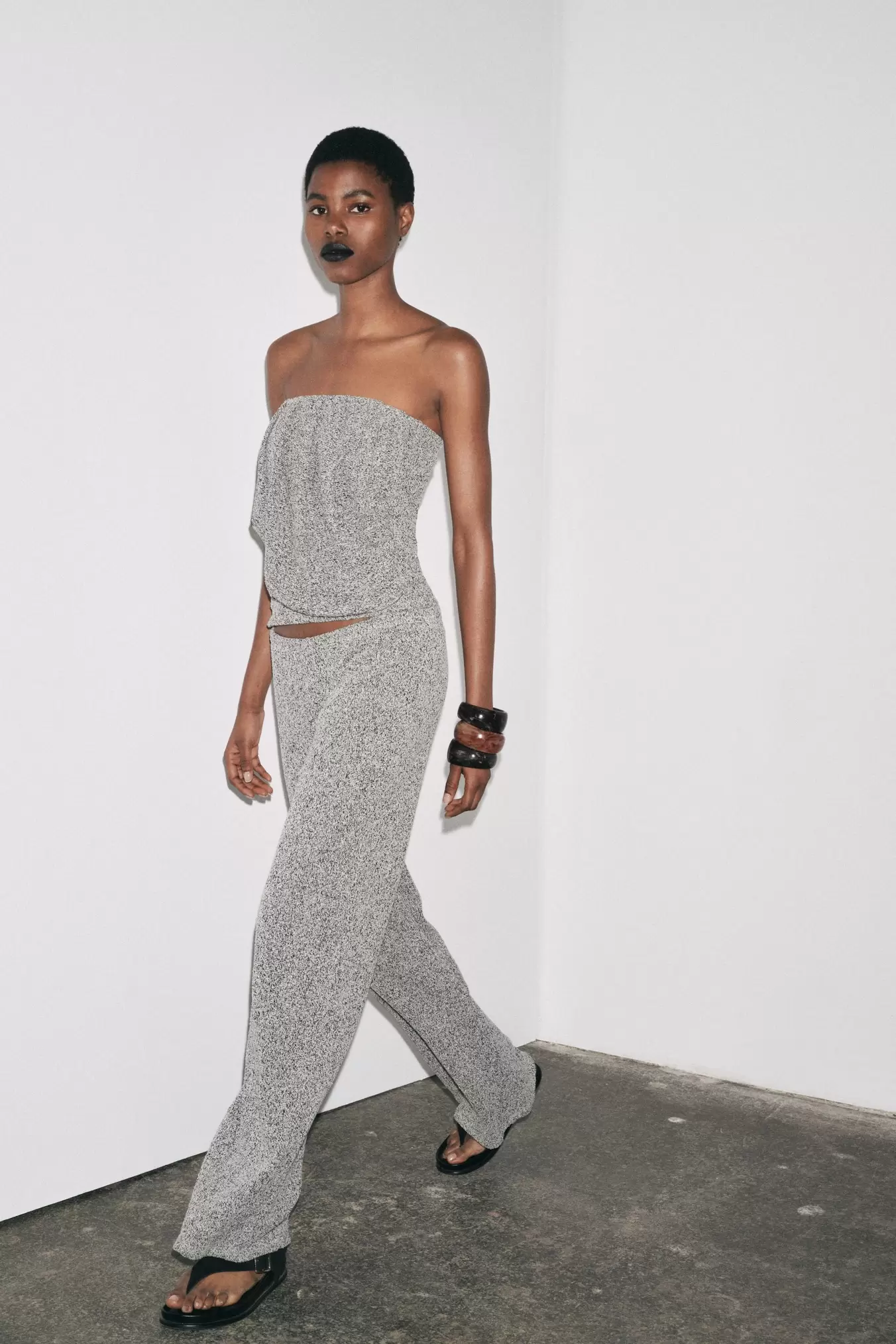 BOUCLÉ BANDEAU TOP
