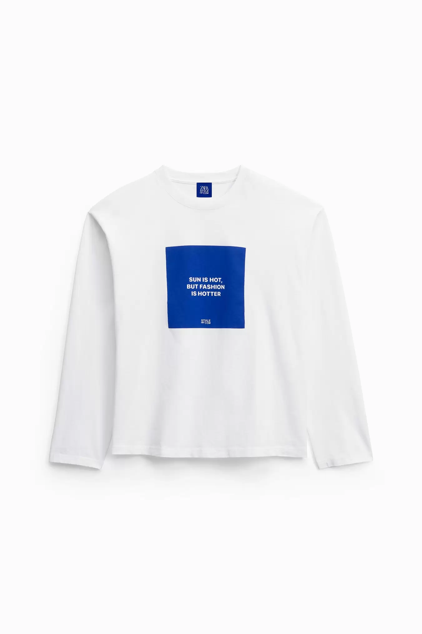 ZARA STYLENOTCOM LONG SLEEVE T-SHIRT