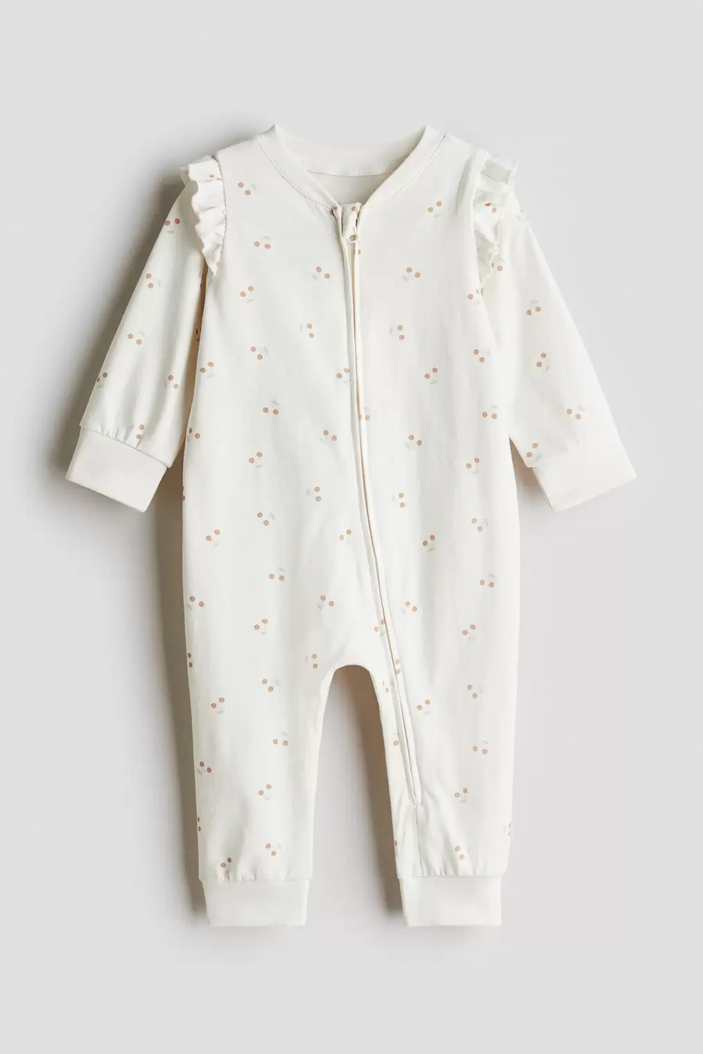 Patterned Pajama Jumpsuit