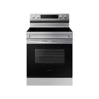 6.3 cu. ft. Electric Range w/ Steam Cleaning - Stainless Steel