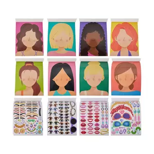 Mastermind Toys Create A Face Stickers Activity Kit