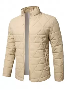 Manfinity Sport Corelite Men's Solid Color Front Zipper Long Sleeve Pocket Sports Jacket,