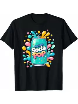 JVDRRY My Little Soda Pop K-Pop Music Matching Korean Anime T-Shirt