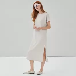 Textured Rib Maxi Dress